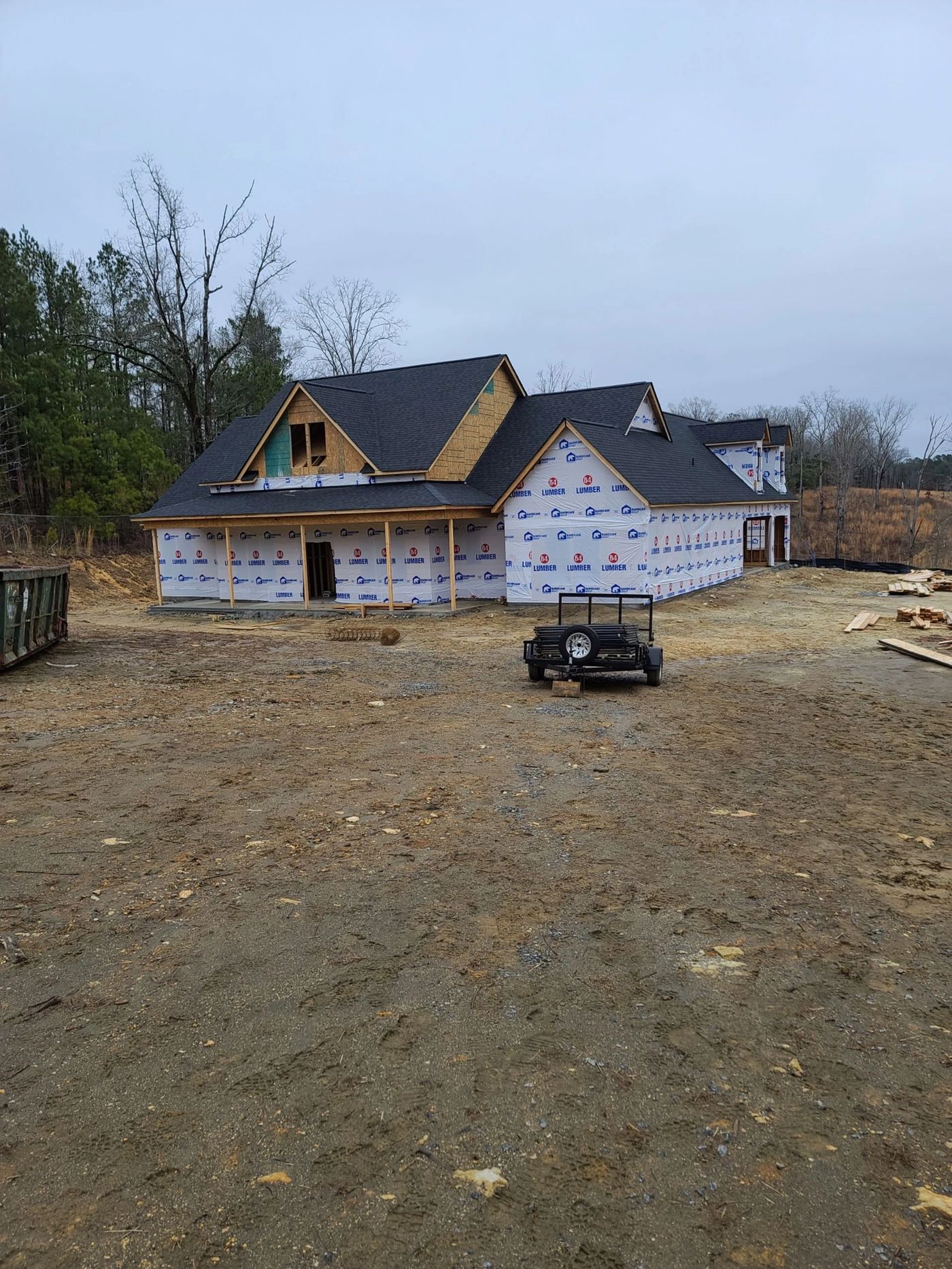 Walker Construction work in progress